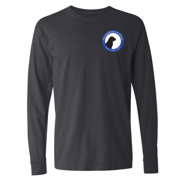 Comfort Colors Unisex Garment-Dyed Heavyweight Long Sleeve T-Shirt - Printed Logo Thumbnail