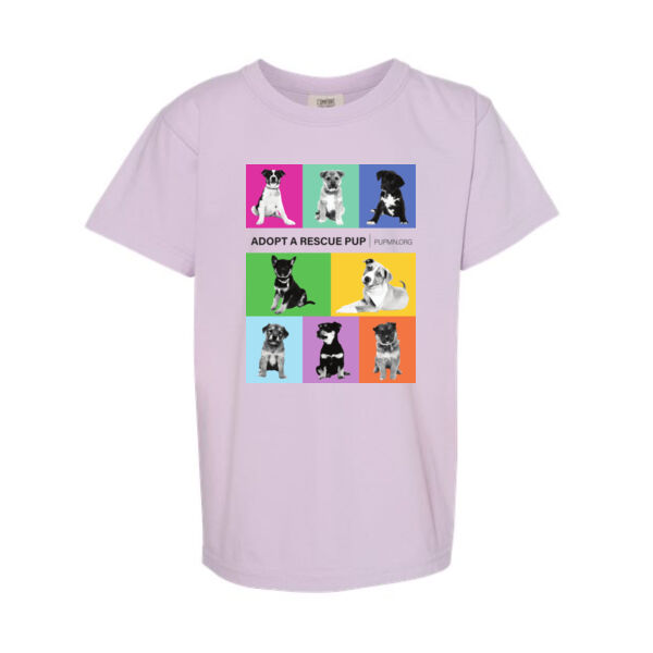 Comfort Colors Youth Garment-Dyed Heavyweight T-Shirt - Printed Logo Thumbnail