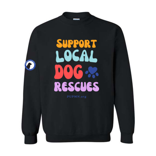 Gildan Unisex Heavy Blend Crewneck Sweatshirt - Printed Logos Thumbnail