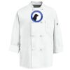 Eight Knot Button Chef Coat with Thermometer Pocket Thumbnail