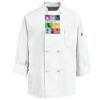 Eight Knot Button Chef Coat with Thermometer Pocket Thumbnail