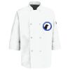 Eight Pearl Button Chef Coat with Thermometer Pocket Thumbnail