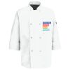 Eight Pearl Button Chef Coat with Thermometer Pocket Thumbnail