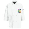 Eight Pearl Button Chef Coat with Thermometer Pocket Thumbnail