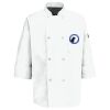 Eight Pearl Button Chef Coat with Thermometer Pocket Thumbnail