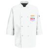 Eight Pearl Button Chef Coat with Thermometer Pocket Thumbnail