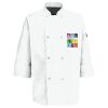 Eight Pearl Button Chef Coat with Thermometer Pocket Thumbnail
