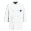 Eight Pearl Button Chef Coat with Thermometer Pocket Thumbnail
