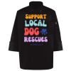 Ten Pearl Button Black Chef Coat Thumbnail