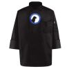 Black Knot Button Chef Coat Thumbnail