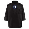 Black Knot Button Chef Coat Thumbnail