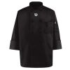 Black Knot Button Chef Coat Thumbnail