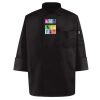 Black Knot Button Chef Coat Thumbnail